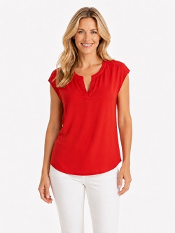 Edles Damentop Celine koralle Robell 54402
